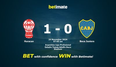 Dự đoán Huracan vs Boca Juniors, Tỷ lệ cược & Mẹo cá cược 24/11/2024