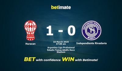 Dự đoán Huracan vs Independiente Rivadavia, Tỷ lệ & Mẹo cá cược 16/03/2025