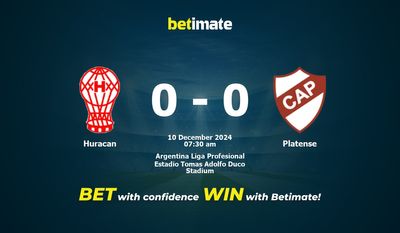 Dự đoán Huracan vs Platense, Tỷ lệ cược & Mẹo cá cược 12/10/2024