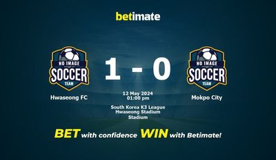 Soi kèo Hwaseong FC vs Mokpo City, tỷ lệ và tip cá cược 12/05/2024