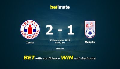 Soi kèo Iberia vs Melipilla, tỷ lệ và tip cá cược 14/09/2023