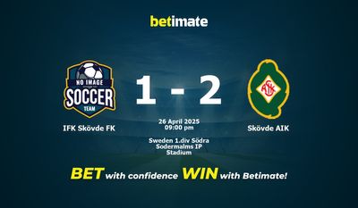 Dự đoán IFK Skövde FK vs Skövde AIK, tỷ lệ và mẹo cá cược 26/04/2025