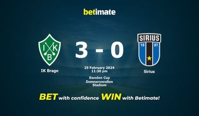 Dự đoán IK Brage vs Sirius, Tỷ lệ & Mẹo cá cược 25/02/2024