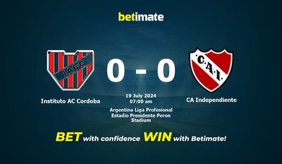 Soi kèo Instituto AC Cordoba vs CA Independiente, Tỷ lệ & Mẹo cá cược 19/07/2024