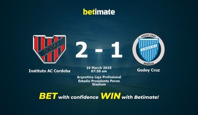 Dự đoán, Tỷ lệ cược & Mẹo cá cược Instituto AC Cordoba vs Godoy Cruz 03/10/2025