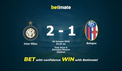 Dự đoán Inter Milan vs Bologna, Tỷ lệ cược & Mẹo cá cược 01/15/2025