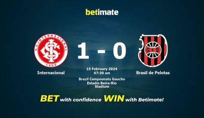Dự đoán Internacional vs Brasil de Pelotas, tỷ lệ cá cược 15/02/2024