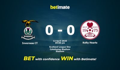 Dự đoán, Tỷ lệ cược & Mẹo cá cược Inverness CT vs Kelty Hearts 04/12/2025