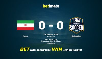 Soi kèo Iran vs Palestine, Tỷ lệ & Mẹo cá cược 14/01/2024