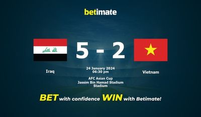Dự đoán Iraq vs Việt Nam, Tỷ lệ & Mẹo cá cược 24/01/2024