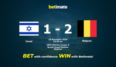 Dự đoán Israel vs Bỉ, Tỷ lệ cược & Mẹo cá cược 17/11/2024