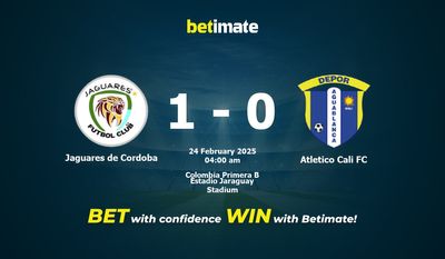 Dự đoán, Tỷ lệ cược & Mẹo cá cược Jaguares de Cordoba vs Atletico Cali FC 23/02/2025