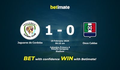 Dự đoán Jaguares de Cordoba vs Once Caldas, tỷ lệ và mẹo cá cược 18/02/2024