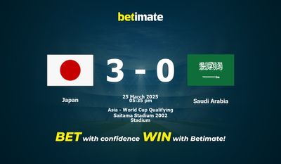 Dự đoán Nhật Bản vs Saudi Arabia, Tỷ lệ cược & Mẹo cá cược 25/03/2025