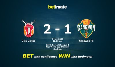 Dự đoán Jeju United vs Gangwon FC, Tỷ lệ cược & Mẹo cá cược 05/06/2025