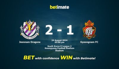 Soi kèo Jeonnam Dragons vs Kyungnam FC, tỷ lệ và tip cá cược 24/08/2024