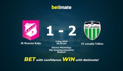 Soi kèo JK Nomme Kalju vs FC Levadia Tallinn, tỷ lệ và tip cá cược 04/05/2025