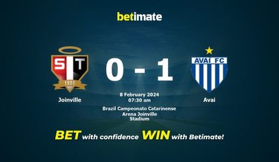Dự đoán Joinville vs Avai, Tỷ lệ & Mẹo cá cược 08/02/2024
