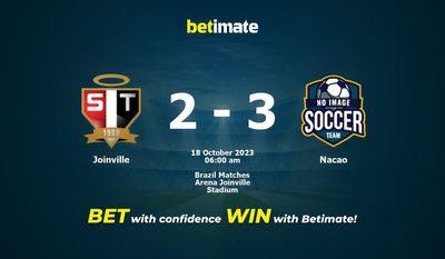 Dự đoán Joinville vs Nacao, Tỷ lệ & Mẹo cá cược 17/10/2023