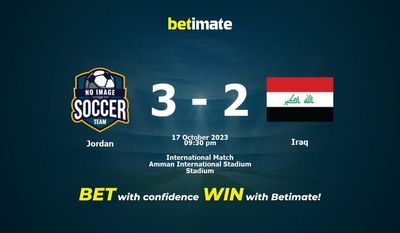 Dự đoán Jordan vs Iraq, tỷ lệ và tip cá cược 17/10/2023