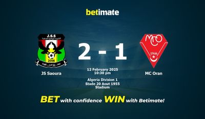Dự đoán JS Saoura vs MC Oran, Tỷ lệ cược & Mẹo cá cược 02/12/2025