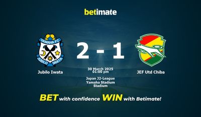 Dự đoán Jubilo Iwata vs JEF Utd Chiba, Tỷ lệ cược & Mẹo cá cược 30/03/2025