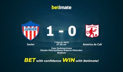 Dự đoán, Tỷ lệ cược & Mẹo cá cược Junior vs America de Cali 03/07/2025