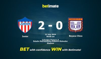 Dự đoán Junior vs Boyaca Chico, Tỷ lệ & Mẹo cá cược 22/07/2024