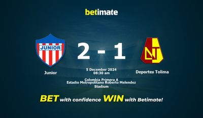 Dự đoán, Tỷ lệ cược & Mẹo cá cược Junior vs Deportes Tolima 12/05/2024