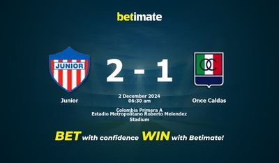 Dự đoán, tỷ lệ cược và mẹo cá cược Junior vs Once Caldas 12/01/2024