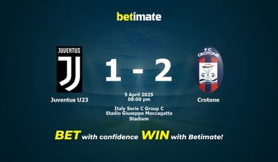 Dự đoán Juventus U23 vs Crotone, Tỷ lệ cược & Mẹo cá cược 04/05/2025