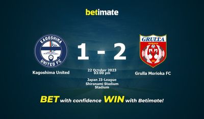 Soi kèo Kagoshima United vs Grulla Morioka FC, tỷ lệ và tip cá cược 22/10/2023