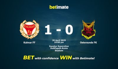Dự đoán, Tỷ lệ cược & Mẹo cá cược Kalmar FF vs Ostersunds FK 04/20/2025