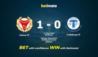 Dự đoán Kalmar FF vs Trelleborgs FF, tỷ lệ cá cược 11/05/2025