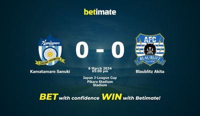 Dự đoán Kamatamare Sanuki vs Blaublitz Akita, Tỷ lệ & Mẹo cá cược 06/03/2024