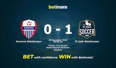 Dự đoán Karaman Belediyespor vs 76 Igdir Belediyespor, Tỷ lệ & Mẹo cá cược 20/12/2023