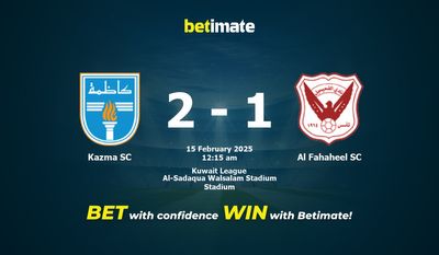Dự đoán, Tỷ lệ cược & Mẹo cá cược Kazma SC vs Al Fahaheel SC 02/14/2025