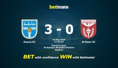 Dự đoán Kazma SC vs Al Naser SC, Tỷ lệ cược & Mẹo cá cược 05/10/2025