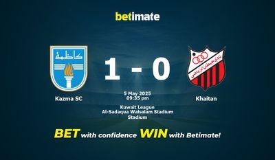 Dự đoán Kazma SC vs Khaitan, tỷ lệ cá cược 05/05/2025