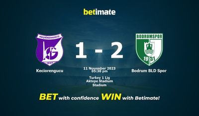 Keciorengucu vs Bodrum BLD Spor Dự đoán, Tỷ lệ & Mẹo cá cược 11/11/2023