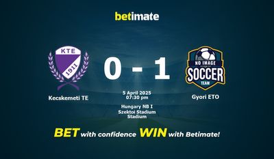 Soi kèo Kecskemeti TE vs Gyori ETO, tỷ lệ cá cược 05/04/2025