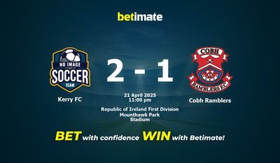 Dự đoán Kerry FC vs Cobh Ramblers, Tỷ lệ cược & Mẹo cá cược 21/04/2025
