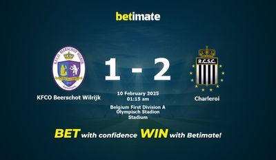Dự đoán KFCO Beerschot Wilrijk vs Charleroi, tỷ lệ và tip cá cược 09/02/2025