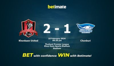 Soi kèo Khonkaen United vs Chonburi, Tỷ lệ & Mẹo cá cược 10/02/2024