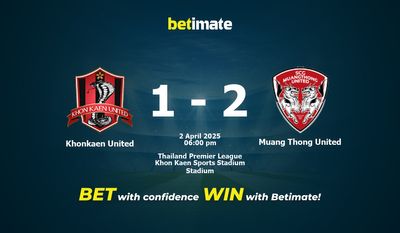 Dự đoán, Tỷ lệ cược và Mẹo cá cược Khonkaen United vs Muang Thong United 04/02/2025