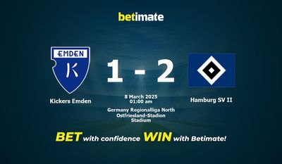 Dự đoán Kickers Emden vs Hamburg SV II, Tỷ lệ cược & Mẹo cá cược 03/07/2025