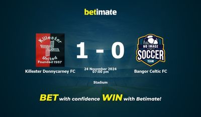 Dự đoán, tỷ lệ cược và mẹo cá cược Killester Donnycarney FC vs Bangor Celtic FC 24/11/2024