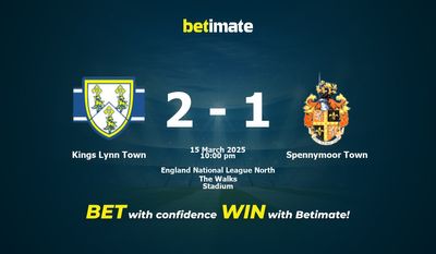 Dự đoán, Tỷ lệ cược & Mẹo cá cược Kings Lynn Town vs Spennymoor Town 03/15/2025