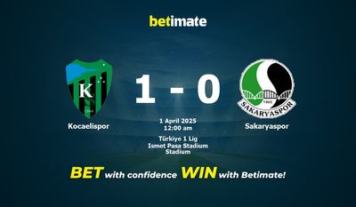 Soi kèo Kocaelispor vs Sakaryaspor, Tỷ lệ & Mẹo cá cược 31/03/2025