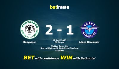 Dự đoán Konyaspor vs Adana Demirspor, Tỷ lệ & Mẹo cá cược 27/04/2025